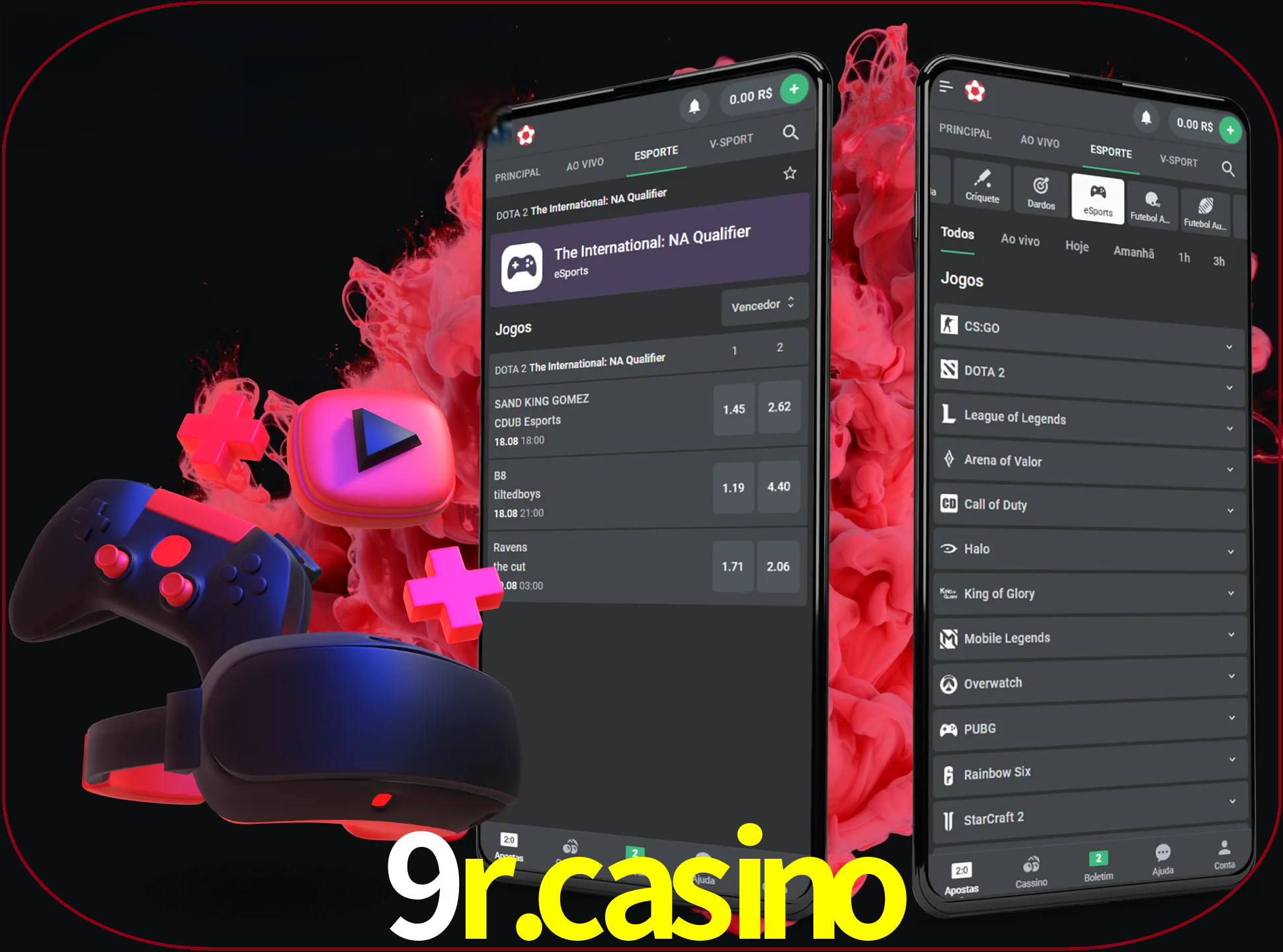 Para ter a aplicação móvel 9R.CASINO no seu smartphone, basta descarregar o ficheiro apk e seguir as instruções.