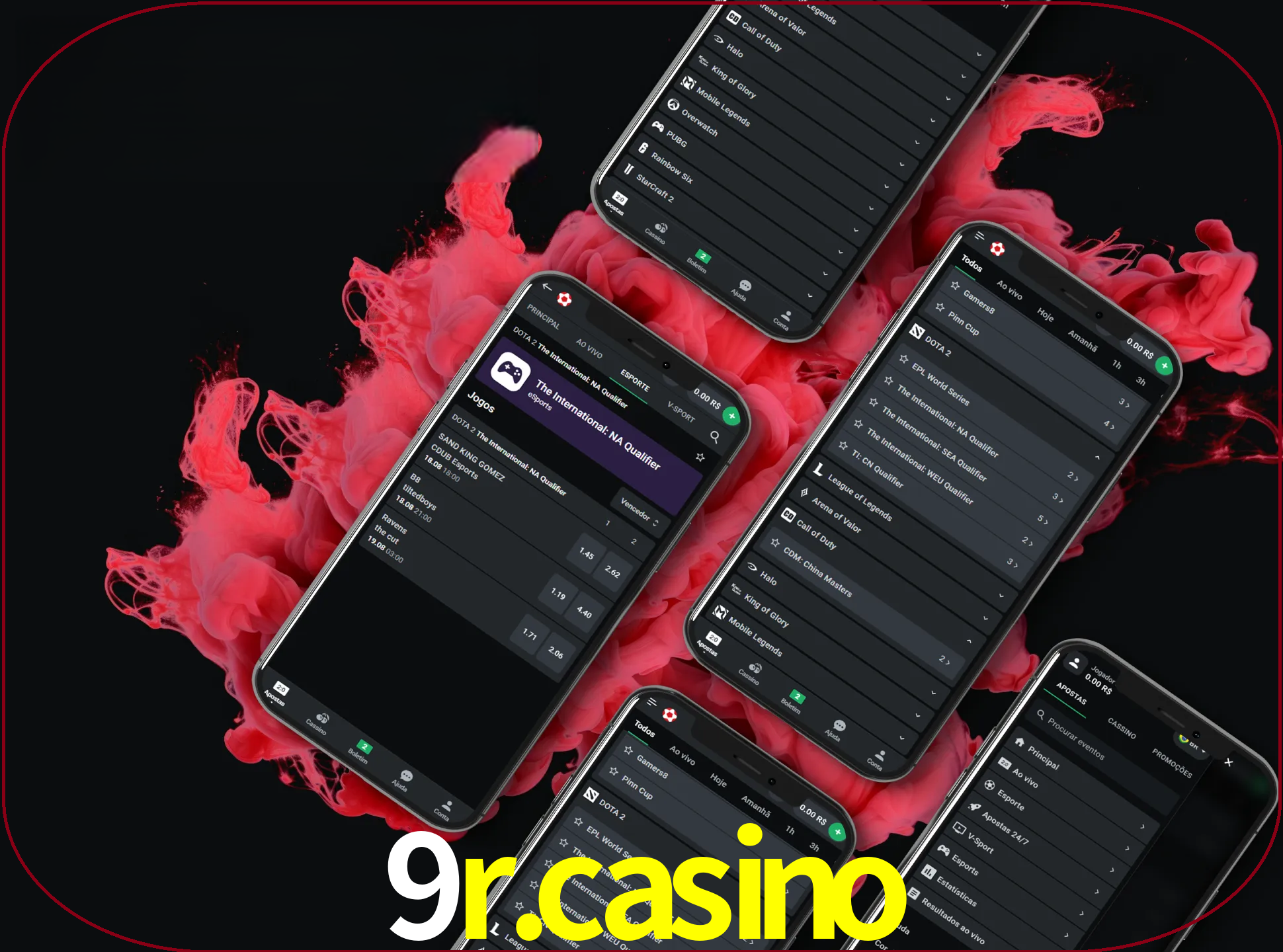 Se o seu smartphone não for compatível com a aplicação, esta opção do 9R.CASINO ajudá-lo-á a desfrutar do jogo.
