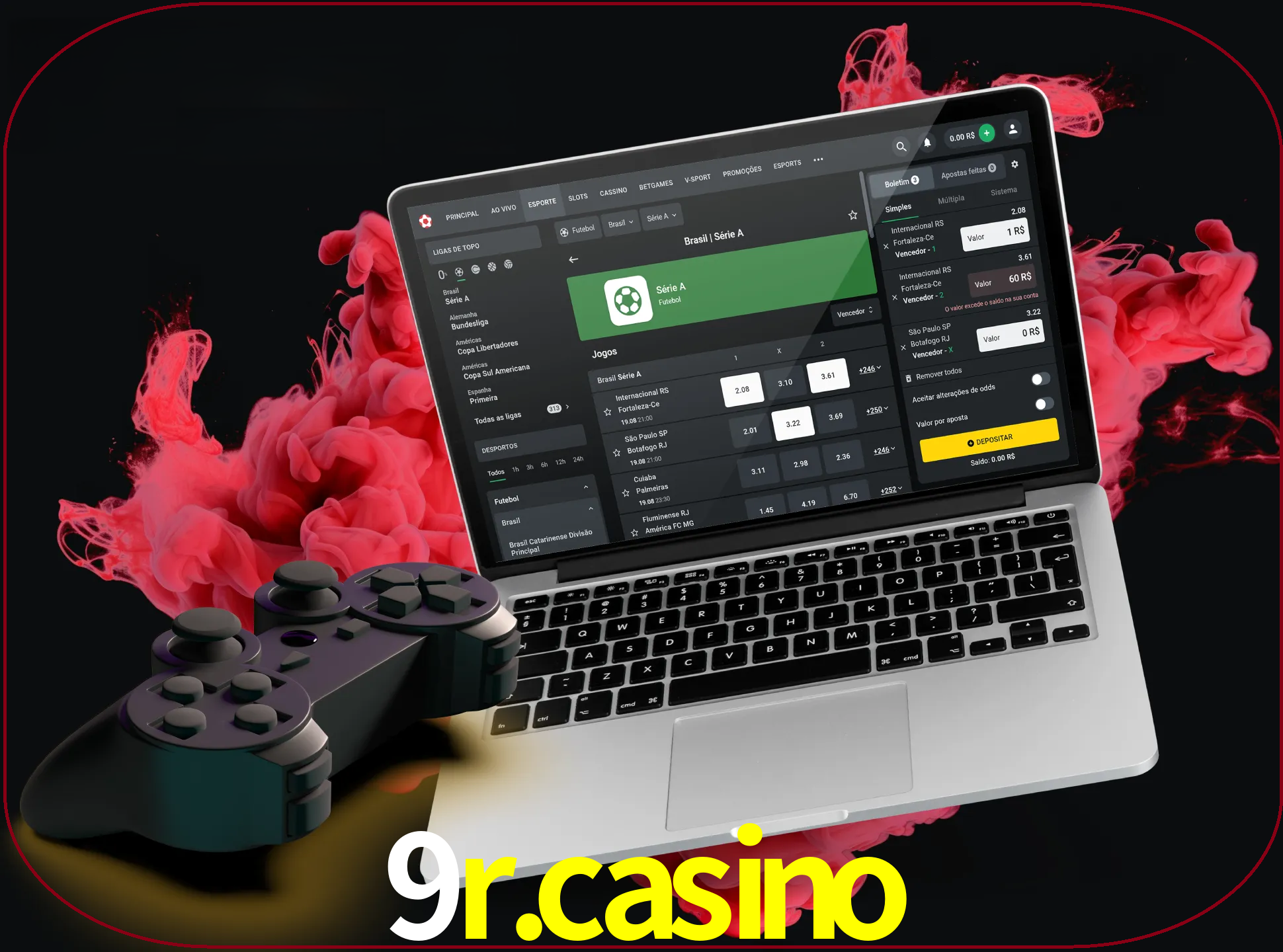 Visite a secção especial de jogos de vídeo em 9R.CASINO para descobrir em que jogos pode apostar e ganhar muito dinheiro.