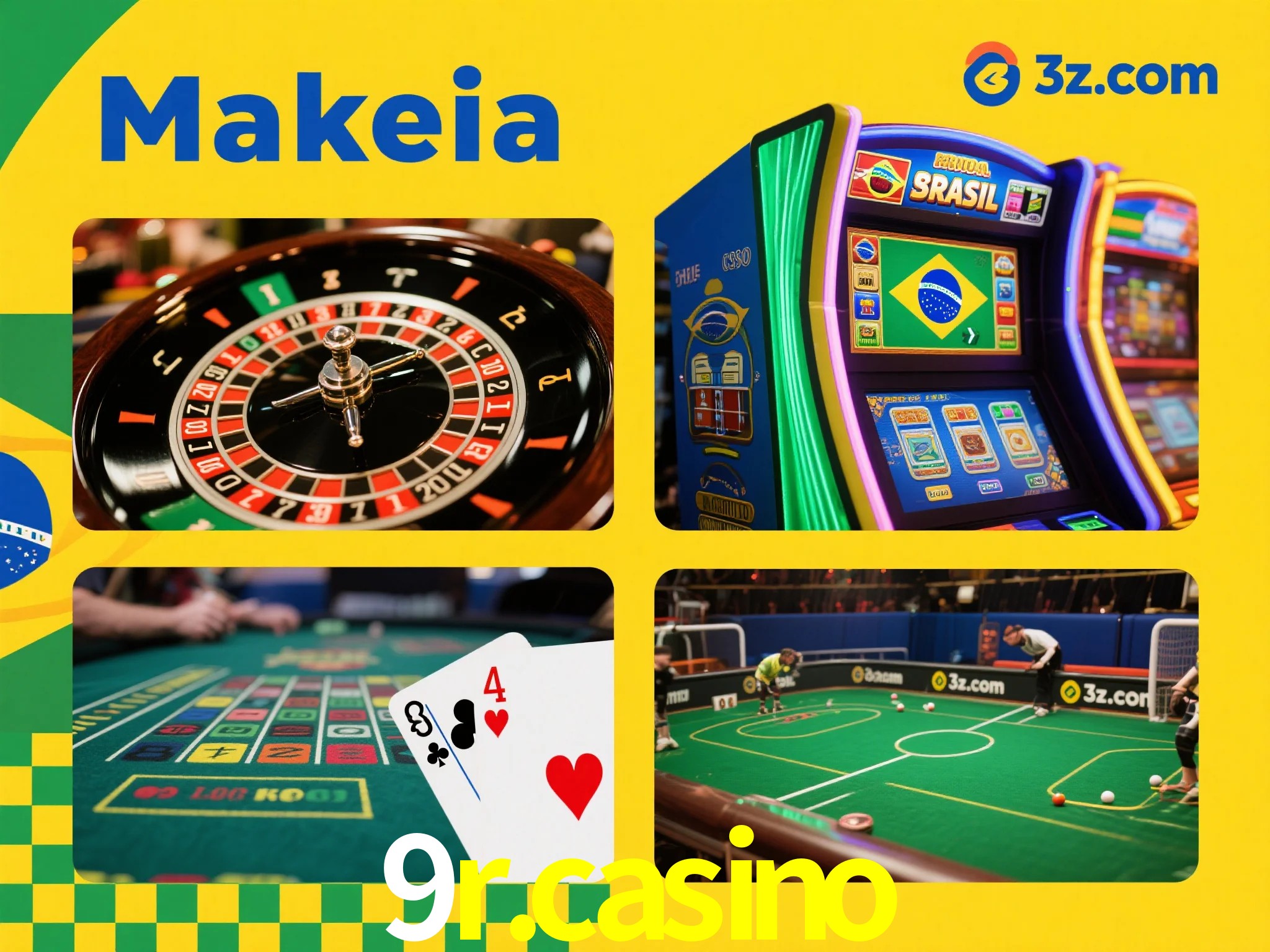 Para efetuar um depósito na sua conta 9R.CASINO, basta escolher o método de depósito e especificar o montante.